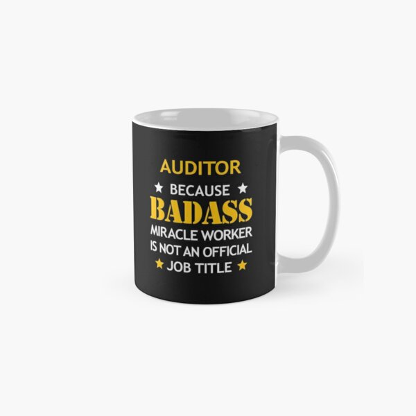 Auditor Travel Mug Audit Gifts Auditor Present Catch Fraud Not Feelings Funny Auditor Gift