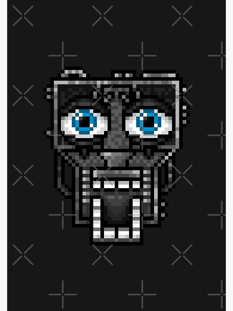 Five Nights at Freddys 4 - Mini Freddy - Pixel art Postcard for