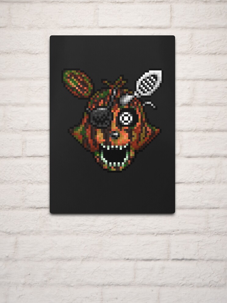 Five Nights at Freddy's 3 - Pixel art - Phantom Foxy Poster for Sale by  GEEKsomniac