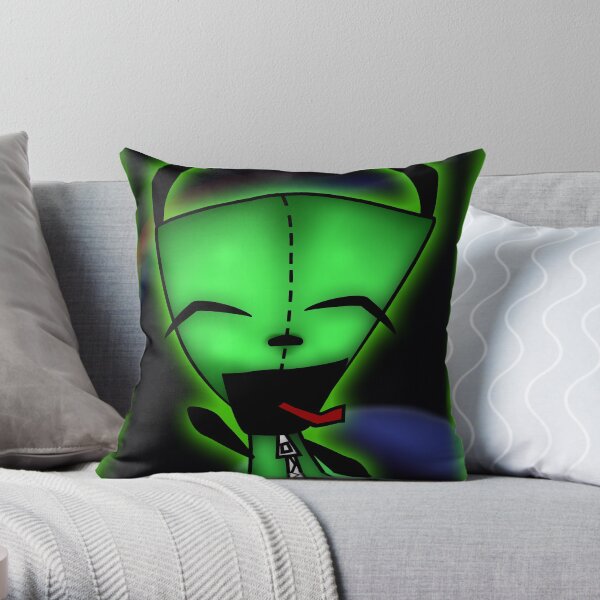 Invader Z (Gir) Throw Pillow