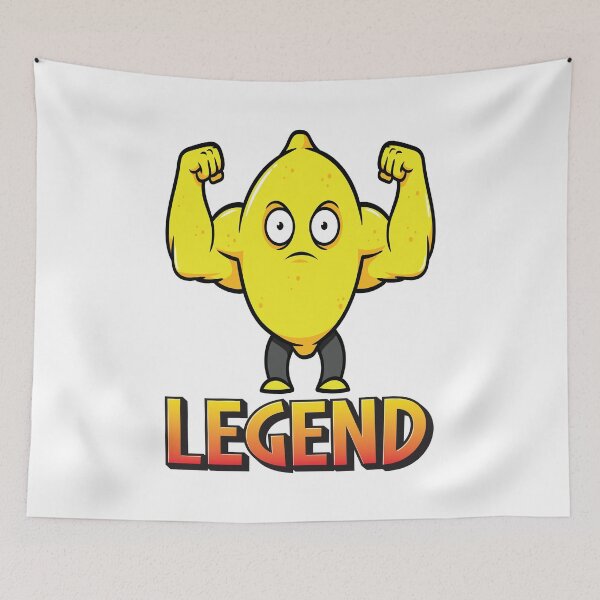 Item preview, Legend Jacked Lemon The Man The Myth The Powerlifter Lemon designed and sold by ProjectX23.