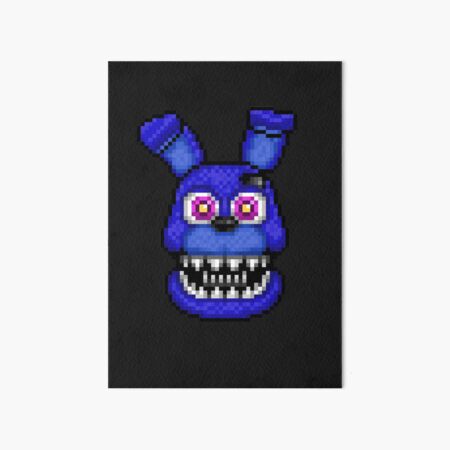 Adventure Nightmare Freddy - FNAF World - Pixel Art Art Board Print for  Sale by GEEKsomniac