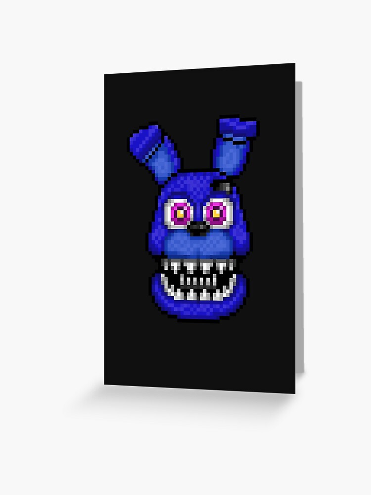 Adventure Nightmare - FNAF World - Pixel Art | Greeting Card