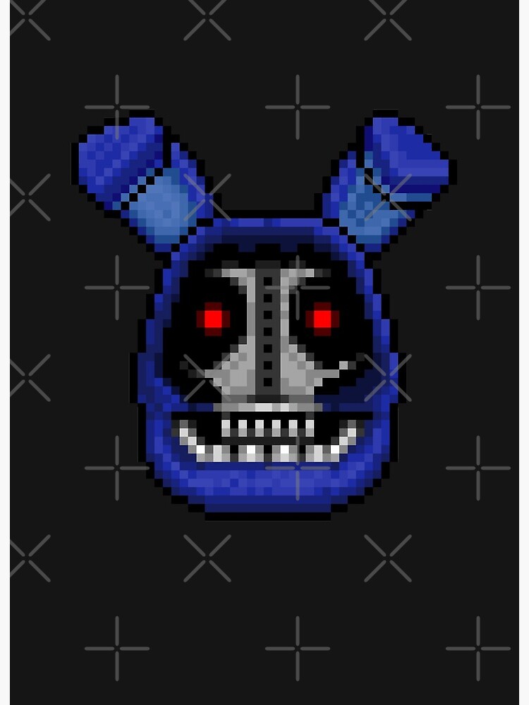 Five Nights at Freddy's 2 - Pixel art - Toy Bonnie Art Board Print for  Sale by GEEKsomniac