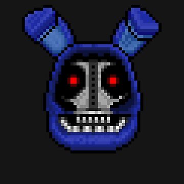 Adventure Nightmare - FNAF World - Pixel Art | Greeting Card