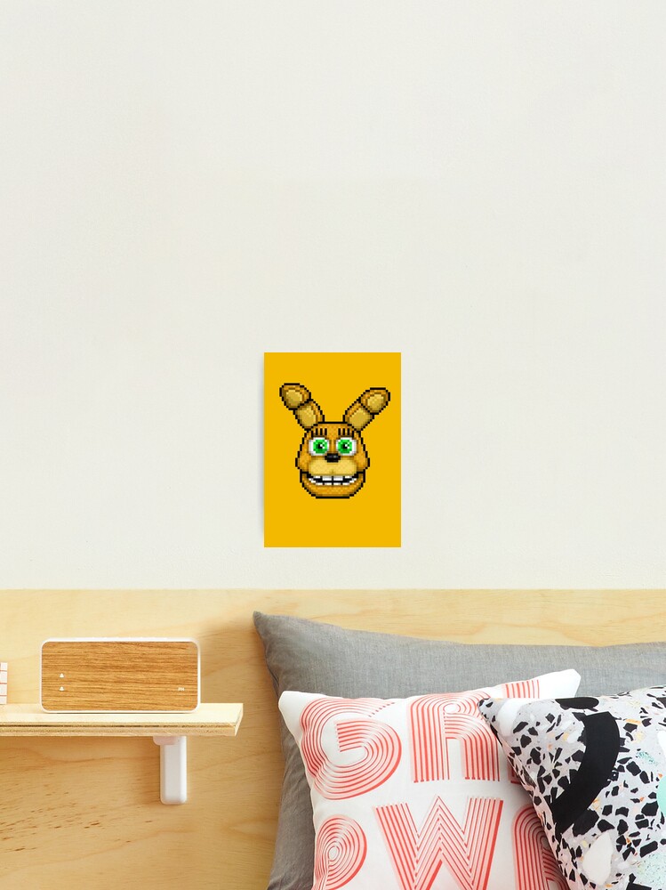 Adventure Spring Bonnie - FNAF World - Pixel Art iPhone Case for Sale by  GEEKsomniac