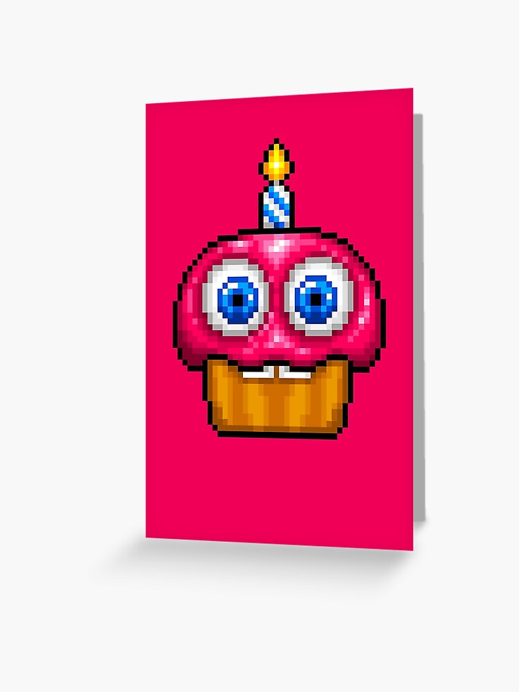 Adventure Nightmare - FNAF World - Pixel Art | Greeting Card