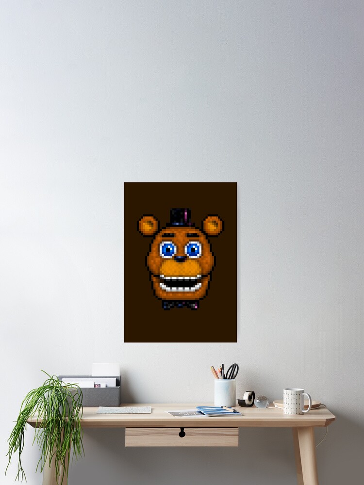 Adventure Nightmare Freddy - FNAF World - Pixel Art Art Board Print for  Sale by GEEKsomniac