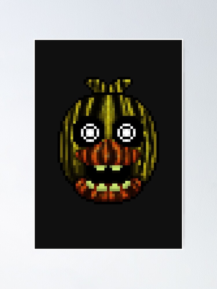 Adventure Withered Chica - FNAF World - Pixel Art Kids T-Shirt for Sale by  GEEKsomniac