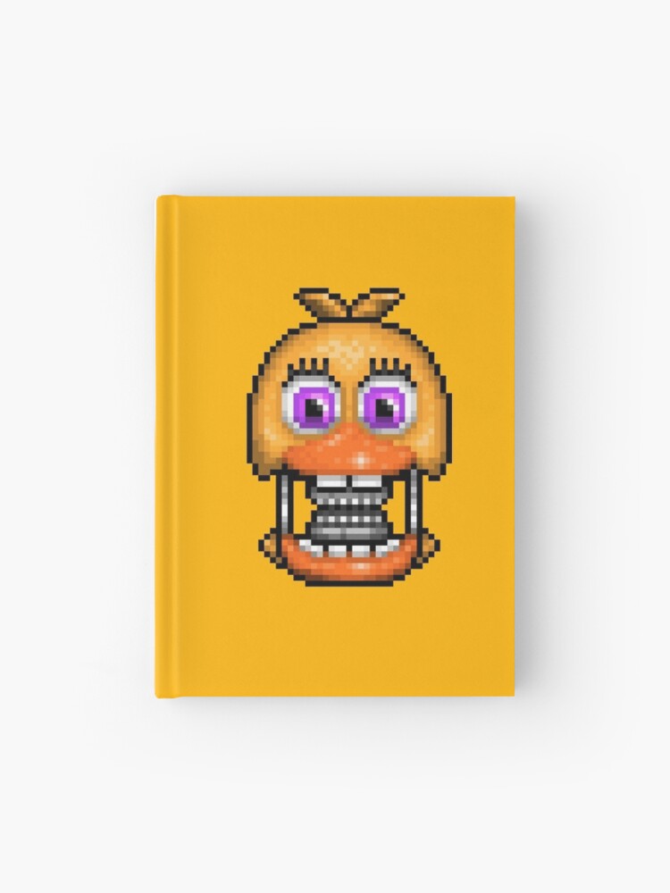 Withered chica plush pixel art