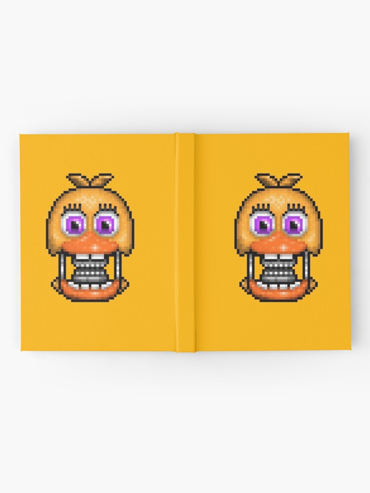 Adventure Withered Chica - FNAF World - Pixel Art Greeting Card