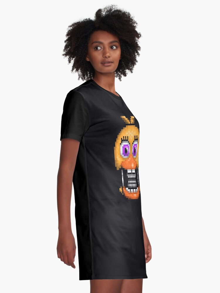 Adventure Withered Chica - FNAF World - Pixel Art Kids T-Shirt for Sale by  GEEKsomniac