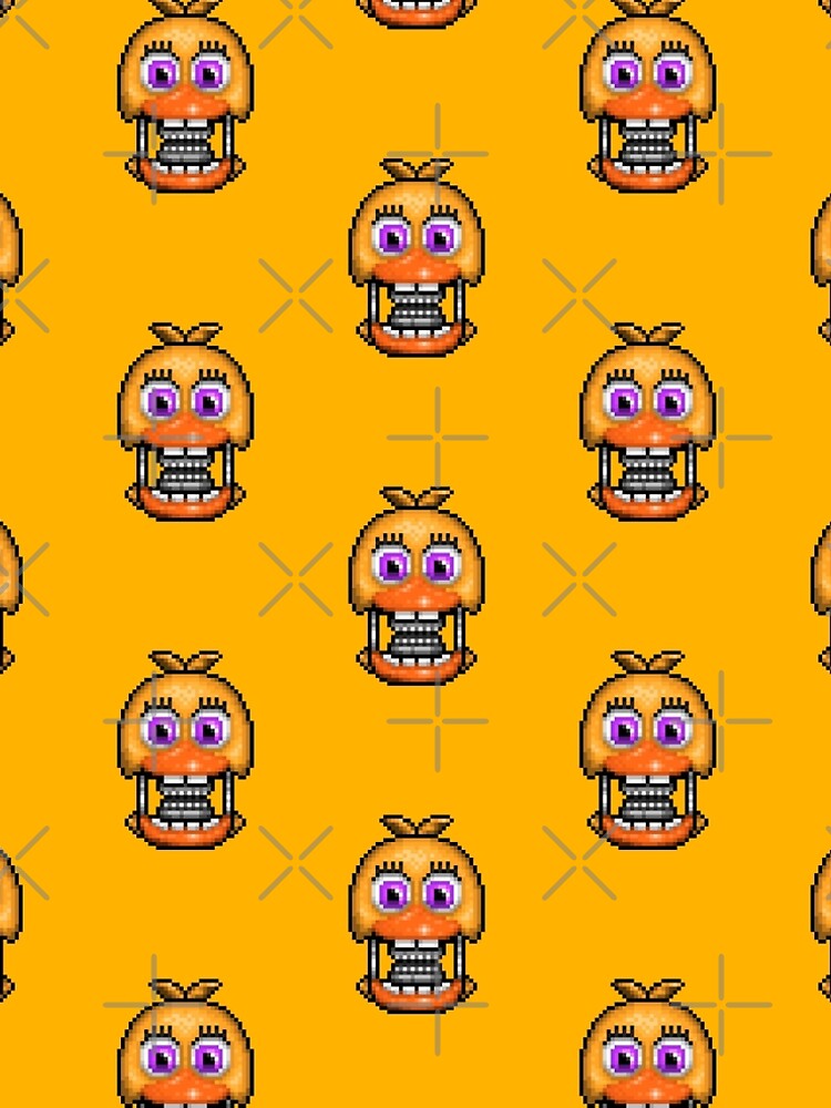 Adventure Withered Chica - FNAF World - Pixel Art Art Board Print for Sale  by GEEKsomniac