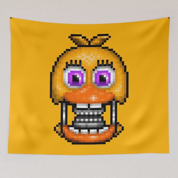 Item preview, Adventure Withered Chica - FNAF World - Pixel Art designed and sold by GEEKsomniac.