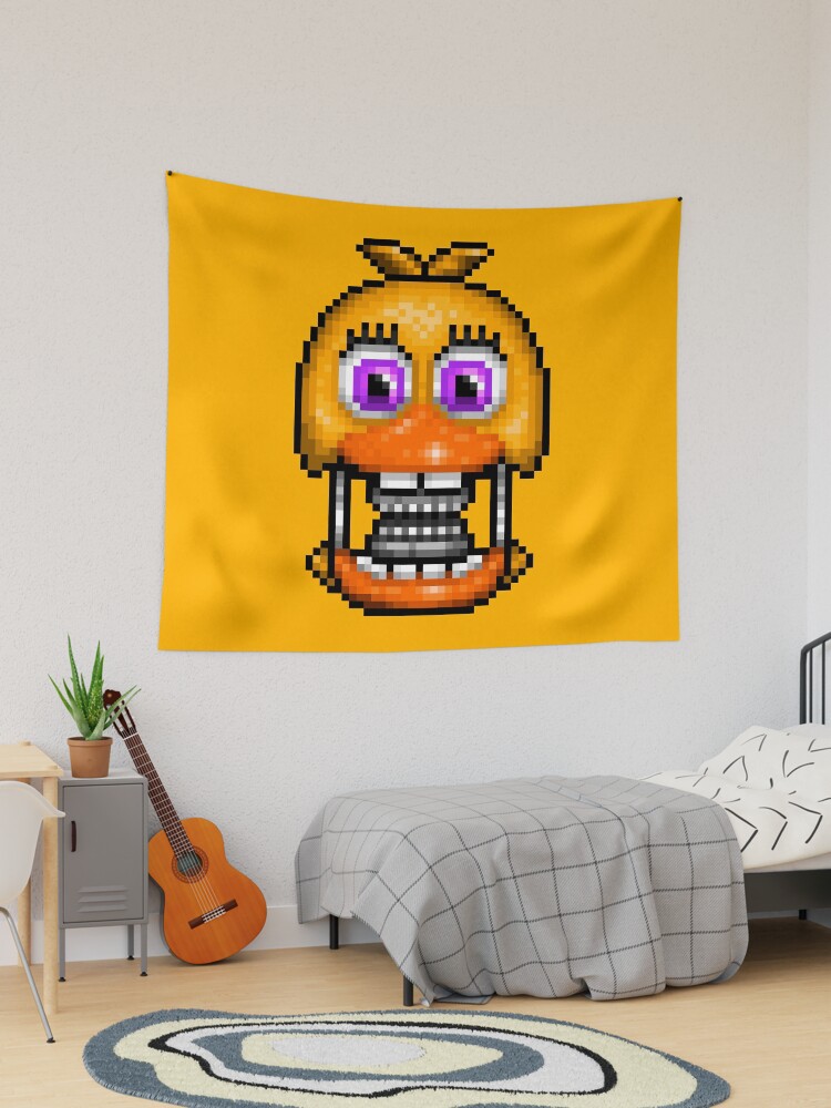 Adventure Withered Chica - FNAF World - Pixel Art Poster for Sale by  GEEKsomniac