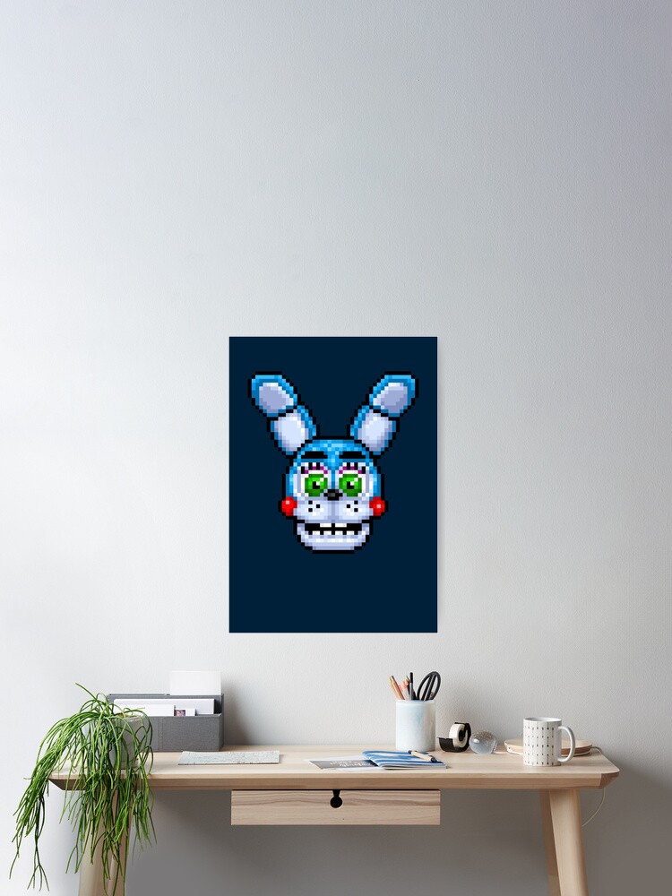 Adventure Toy Bonnie - FNAF World - Pixel Art