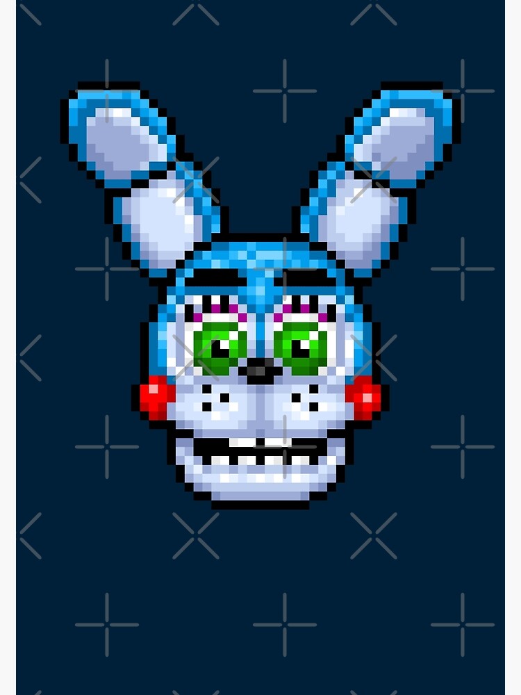 Lolbit - FNAF World - Pixel Art Art Board Print for Sale by