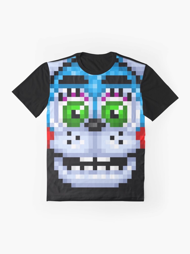 Adventure Toy Bonnie Fnaf World Pixel Art T Shirt By Geeksomniac Redbubble 7381