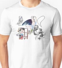 Story Lines - Pinocchio Characters Unisex T-Shirt