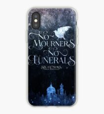 Vinilo o funda para iPhone Seis de los cuervos, no hay dolores, ni funerales, Kaz Brekker