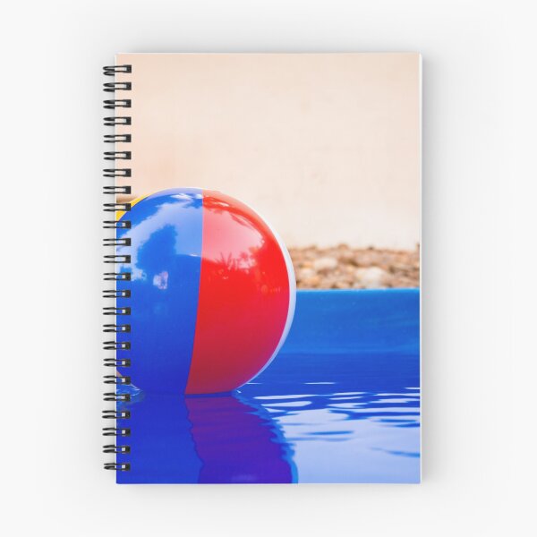 Item preview, Colorful beach ball floating in pool designed and sold by Maor Winetrob.