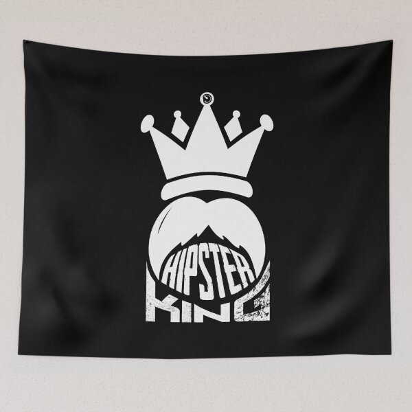 Item preview, Hipster King designed and sold by netrok.