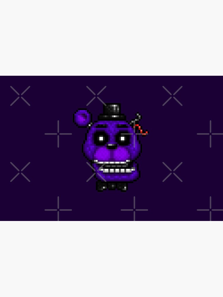 Adventure Nightmare Fredbear - FNAF World - Pixel Art Photographic Print  for Sale by GEEKsomniac