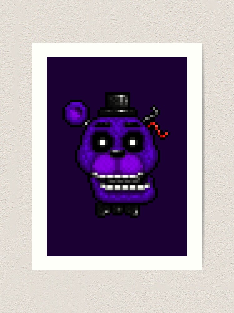 Adventure Withered Foxy - FNAF World - Pixel Art Photographic Print for  Sale by GEEKsomniac
