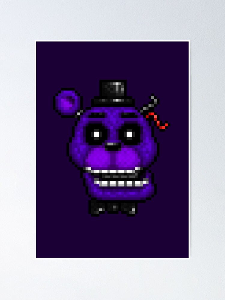 Shadow freddy pixel art