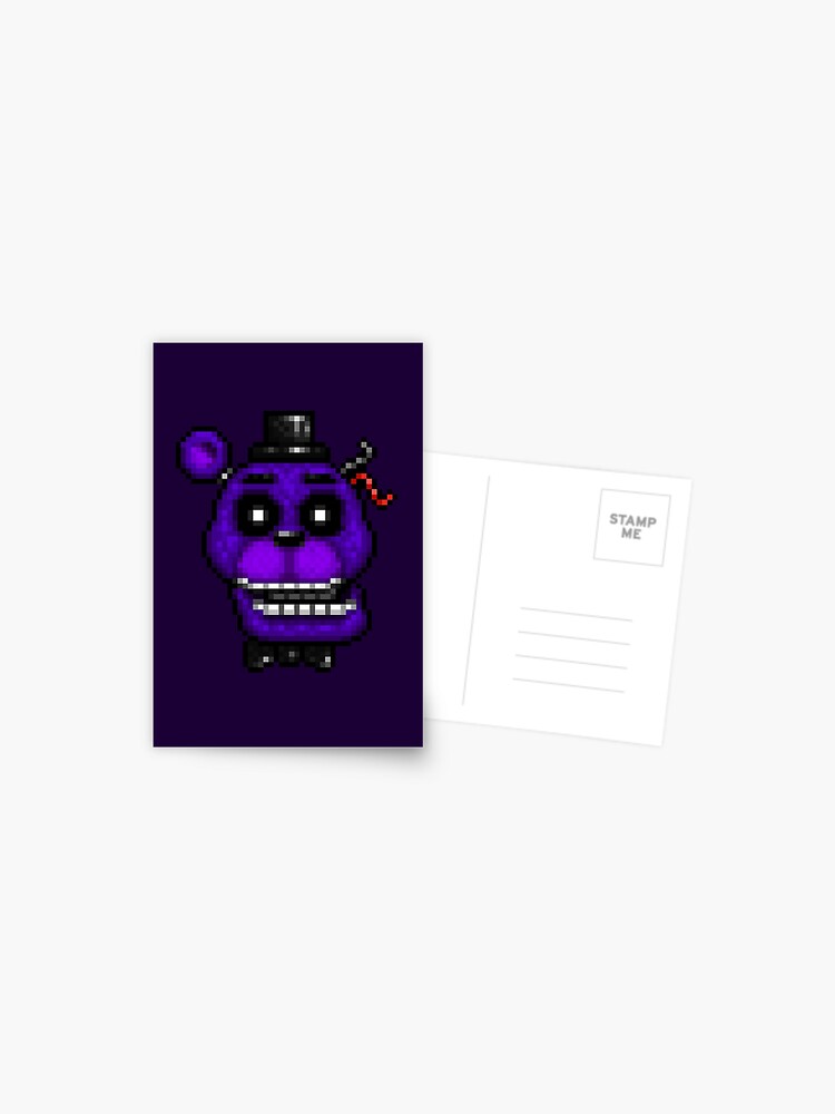 Five Nights at Freddy's 2 - Pixel art - Shadow Freddy Art Board Print for  Sale by GEEKsomniac