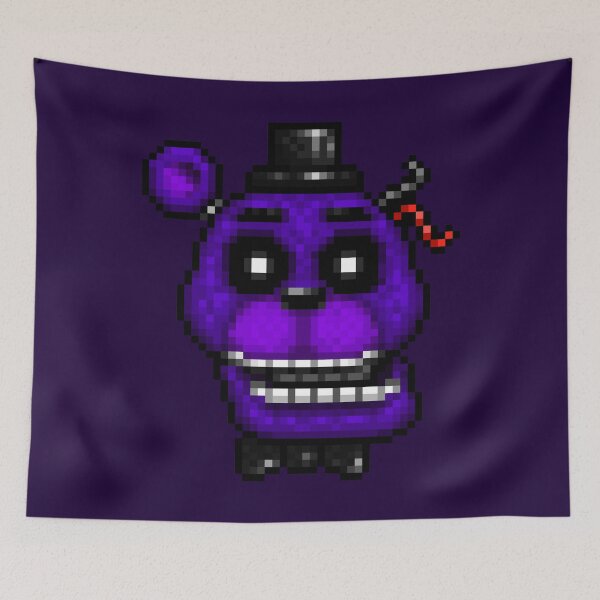 Item preview, Adventure Shadow Freddy - FNAF World - Pixel Art designed and sold by GEEKsomniac.