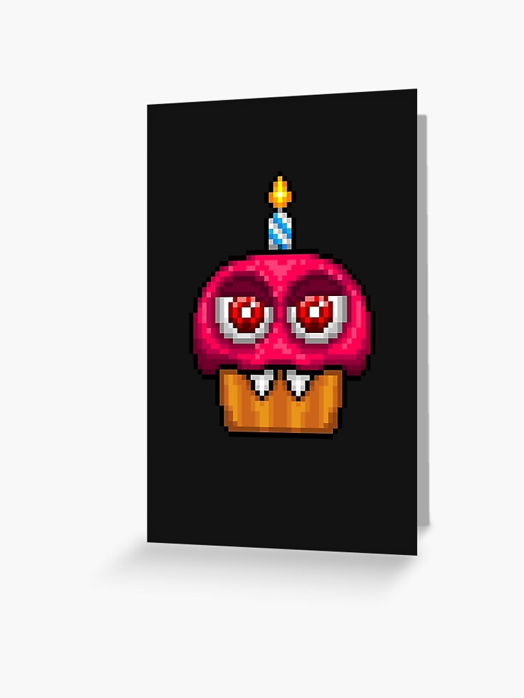 Adventure Nightmare - FNAF World - Pixel Art | Greeting Card