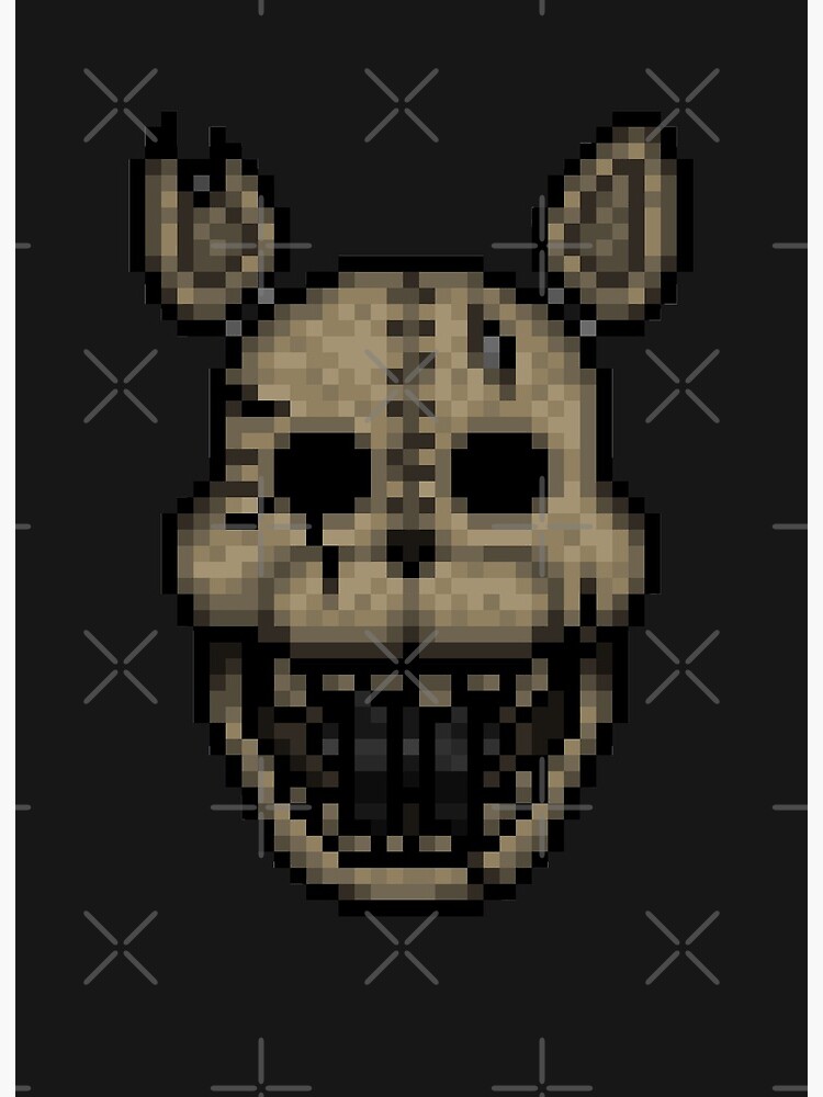 Five Nights at Freddy's 2 - Pixel art - Withered Old Freddy Art Board  Print for Sale by GEEKsomniac