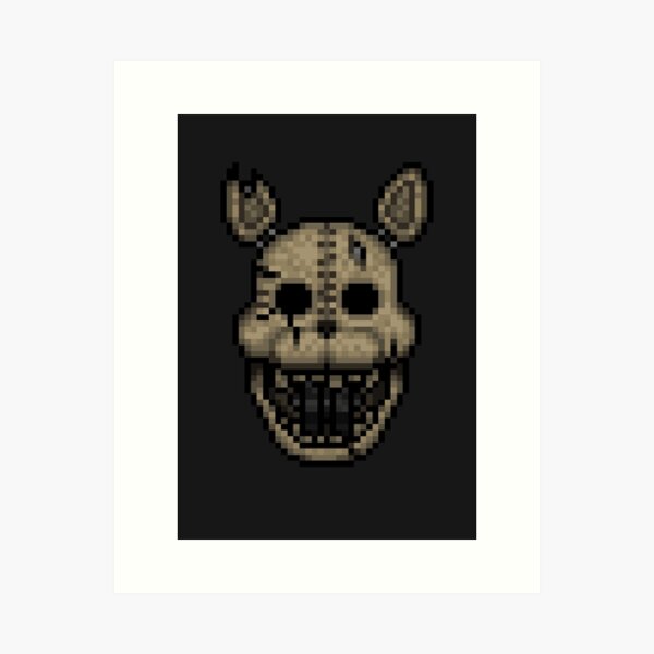 Five Nights at Candy's - Pixel art - Candy the Cat Art Print for Sale by  GEEKsomniac