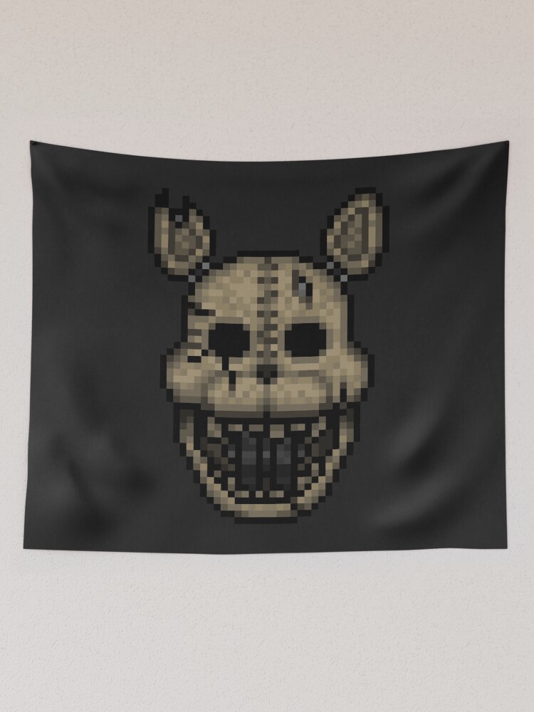 Five Nights At Candy'S-Pixel Art-Candy The Cat Pillow Case Printed