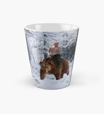 Putin on a bear Tall Mug