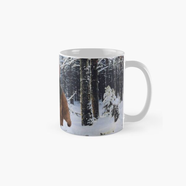 Putin on a bear Classic Mug