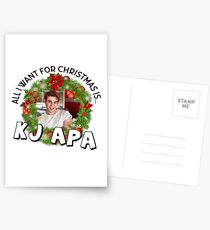 All I want for Christmas is KJ Apa Postcards
