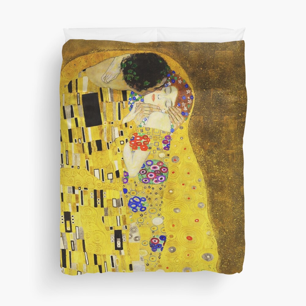 Klimt The Kiss Duvet Cover
