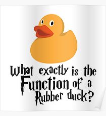Rubber duck Poster