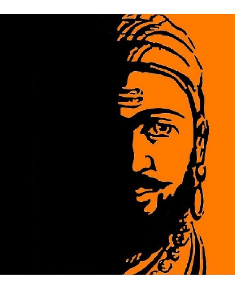 Image of Sketch Closeup Chatrapati Shivaji Face Outline Editable Vector  Illustration-OL004875-Picxy