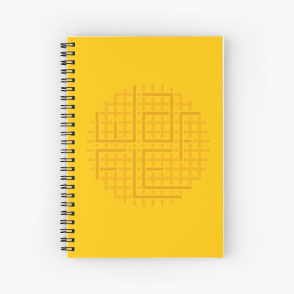 cut out the waffle Spiral Notebook