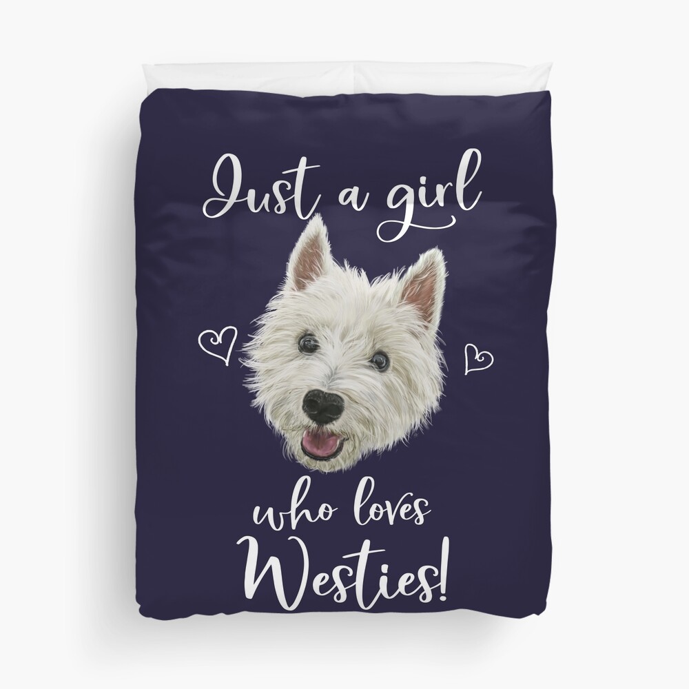 westie throw blanket