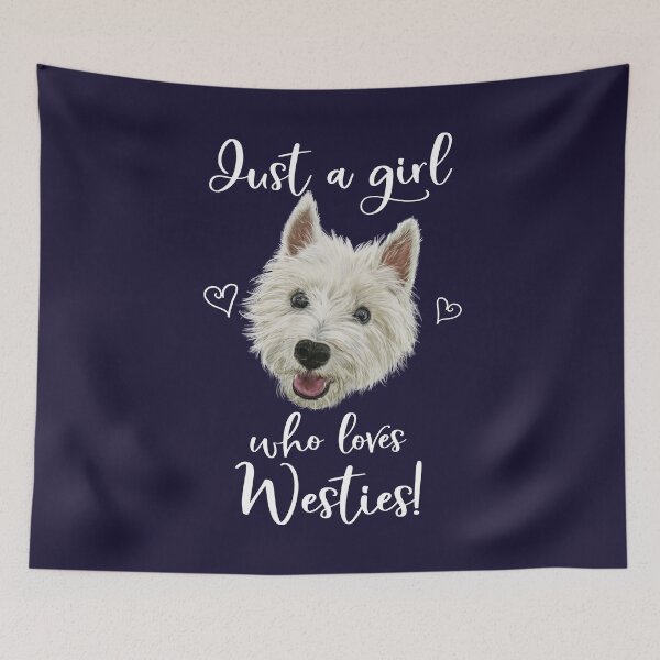 Item preview, Just A Girl Who Loves Westies designed and sold by brodyquixote.