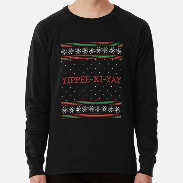 Yippee ki yay christmas jumper shop