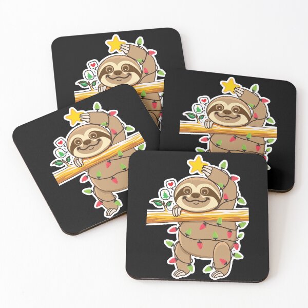 Item preview, Sloth Xmas tree designed and sold by plushism.
