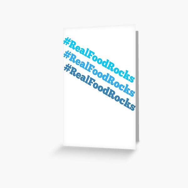 Item preview, Triple #RealFoodRocks designed and sold by Public Health Collaboration.