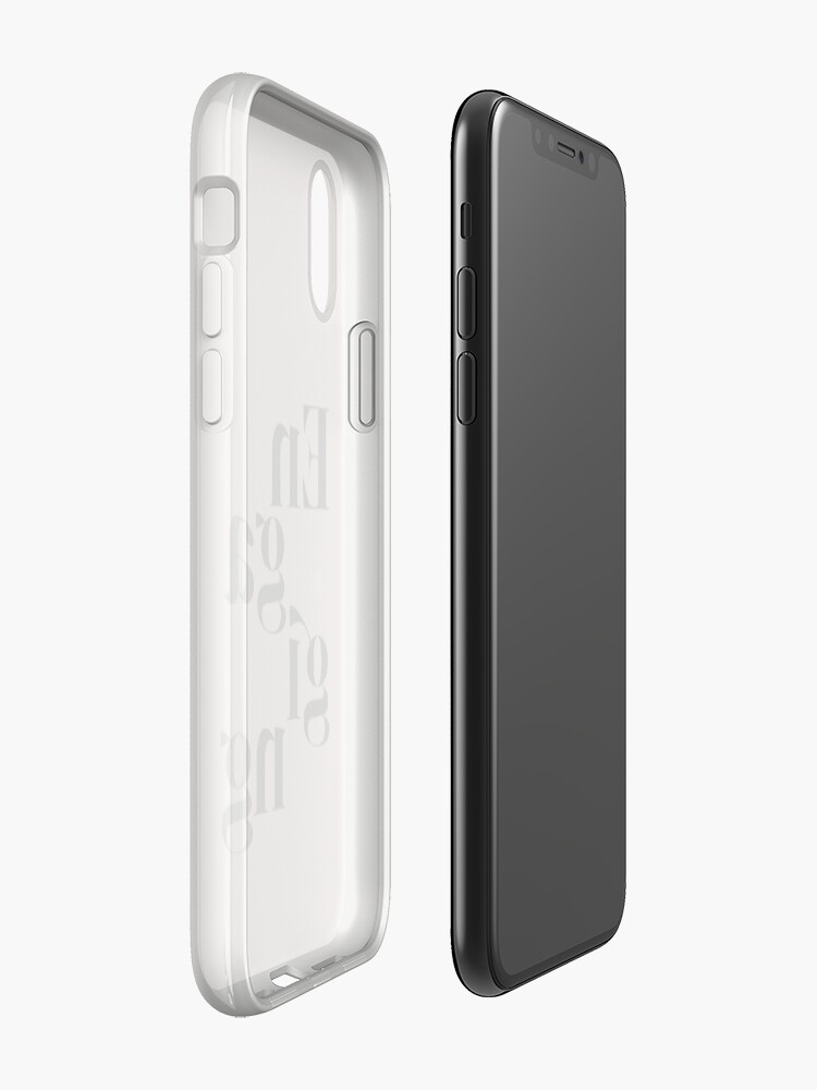 Alternate view of be engaging iPhone Case