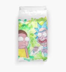 Rick und Morty ™ - Aquarell Bettbezug