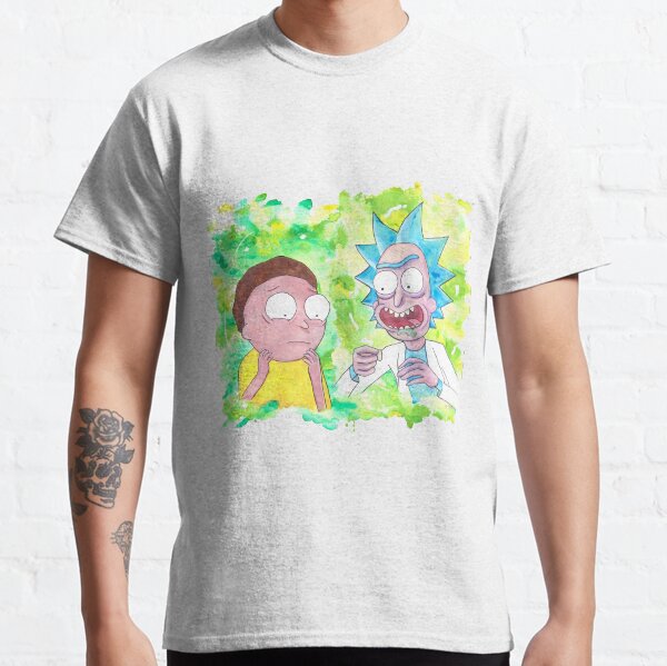 Rick and Morty⢠- Watercolour Classic T-Shirt